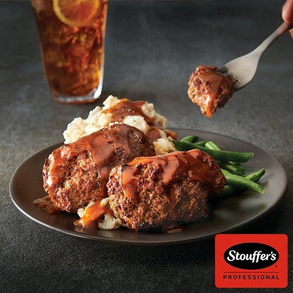 Stouffer's Meatloaf with Gravy, 4 x 3.625 lb Case - GS1 plated product image