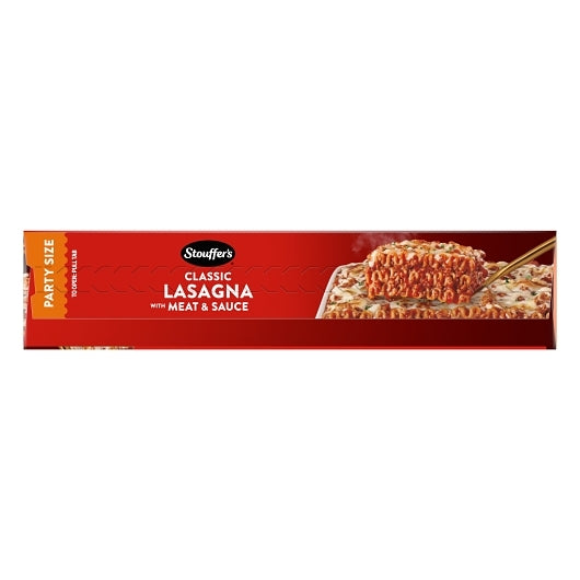 Stouffer's Party Size 2X the Meat Lasagna with Meat and Sauce, 6 x 5.625 lb Case - DOT product image 5