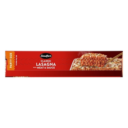 Stouffer's Party Size 2X the Meat Lasagna with Meat and Sauce, 6 x 5.625 lb Case - DOT product image 5