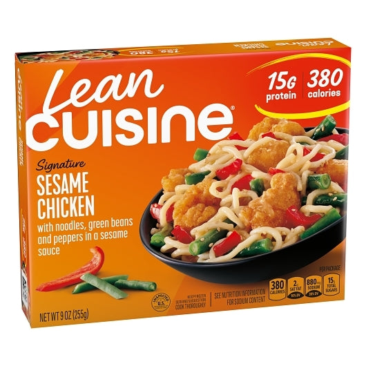 Lean Cuisine Sesame Chicken Meal, 12 x 9 oz Case - DOT product image 4