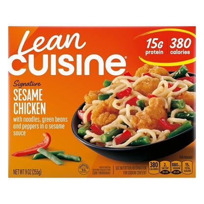Lean Cuisine Sesame Chicken Meal, 12 x 9 oz Case - DOT product image 2