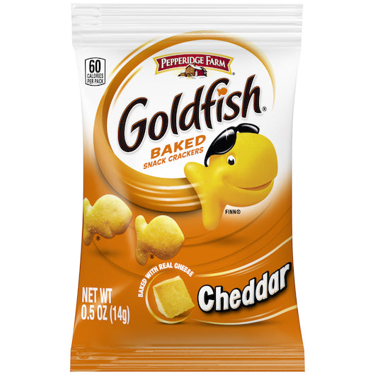Pepperidge Farms Cheddar Crackers, 100 x 0.5 oz Case - DOT product image 2