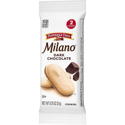 Pepperidge Farms Milano Dark Chocolate Cookies, 120 x 0.75 oz Case - DOT product image 5