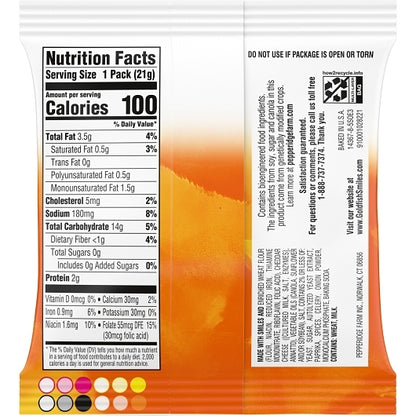 Pepperidge Farms Goldfish Cheddar Crackers, 300 x 0.75 oz Case - DOT product image 6