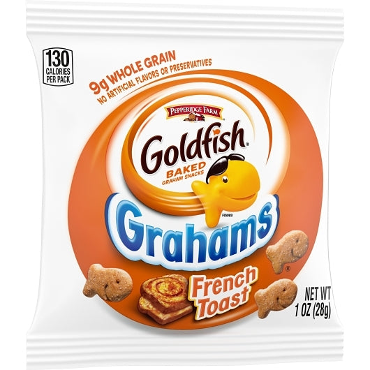 Goldfish Pepperidge Farm Goldfish French Toast Whole Grain Grahams, 300 x 1 oz Case - DOT product image 3