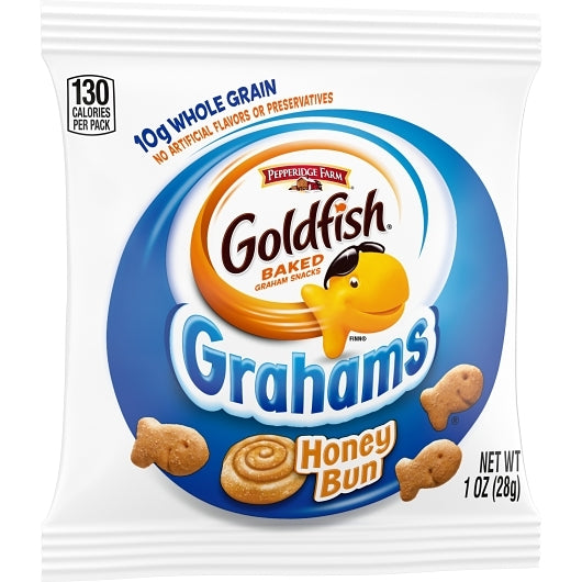Goldfish Pepperidge Farm Goldfish Honey Bun Whole Grain Grahams, 300 x 1 oz Case - DOT product image 3