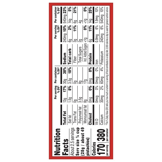 Wonderful Pistachios No Shell Chili Roasted Pistachios, 3 x 8 x 2.25 oz Case - DOT product image 6