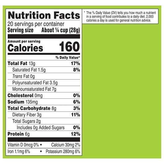 Wonderful Pistachios No Shell Pistachios Carton, 3 x 8 x 2.5 oz Case - Alternate product angle or state
