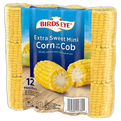 Birds Eye Extra Sweet Mini Corn On The Cob, 8 x 51.84 oz Case - DOT product image 3