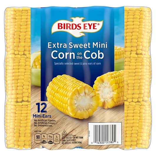 Birds Eye Extra Sweet Mini Corn On The Cob, 8 x 51.84 oz Case - DOT product image 8