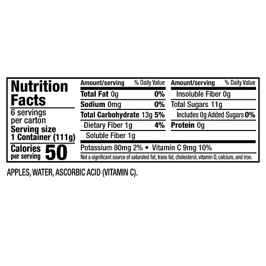 Motts As Apple Unsweetened Applesauce, 12 x 6 x 3.9 oz Case - DOT product image 7