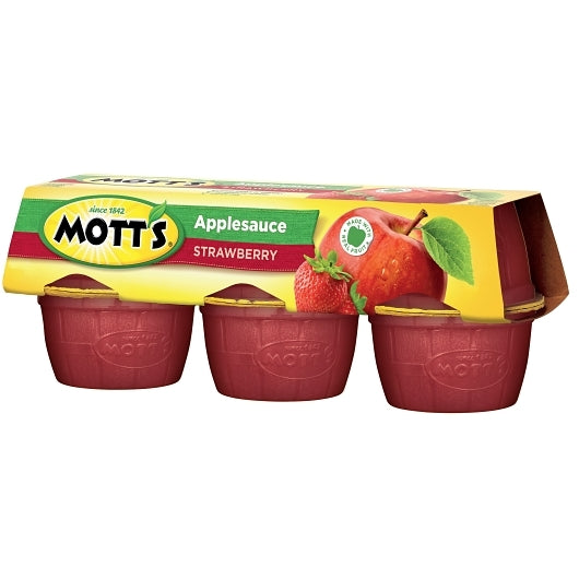 Mott's Strawberry Applesauce Cup, 12 x 6 x 4 oz Case - DOT product image 5