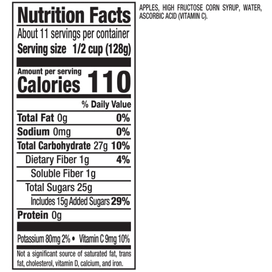 Mott's Applesauce, 8 x 48 oz Case - DOT product image 5