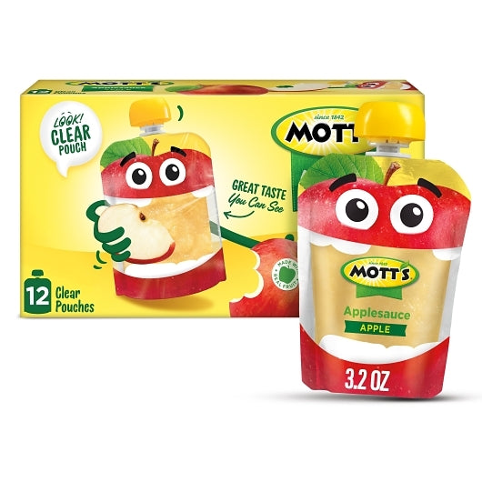 Mott's Applesauce, 4 x 38.4 oz Case - Dried Fruit & Fruit Snacks