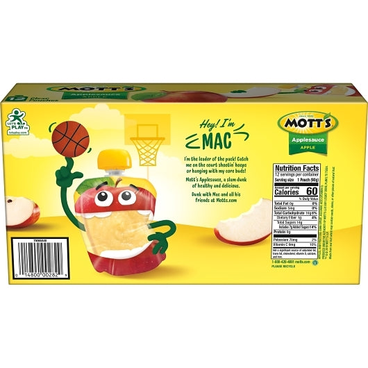 Mott's Applesauce, 4 x 38.4 oz Case - DOT product image 6
