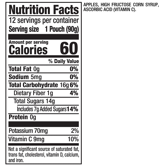 Mott's Applesauce, 4 x 38.4 oz Case - DOT product image 7