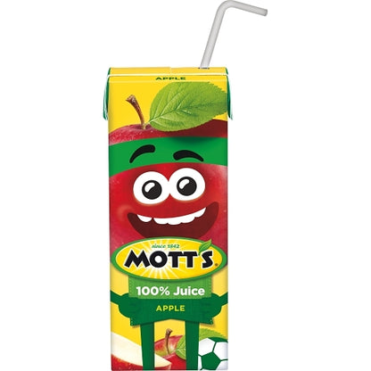 Mott's 100% Apple Juice Tetra Box, 32 x 6.75 oz Case - DOT product image 3
