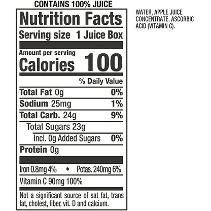 Mott's 100% Apple Juice Tetra Box, 32 x 6.75 oz Case - DOT product image 7