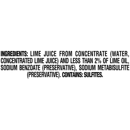 Realime Juice Lime Juice, 4 x 128 fl oz Case - DOT product image 4