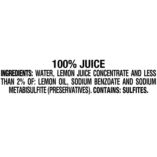 Realemon Lemon Juice, 24 x 4.5 fl oz Case - DOT product image 2