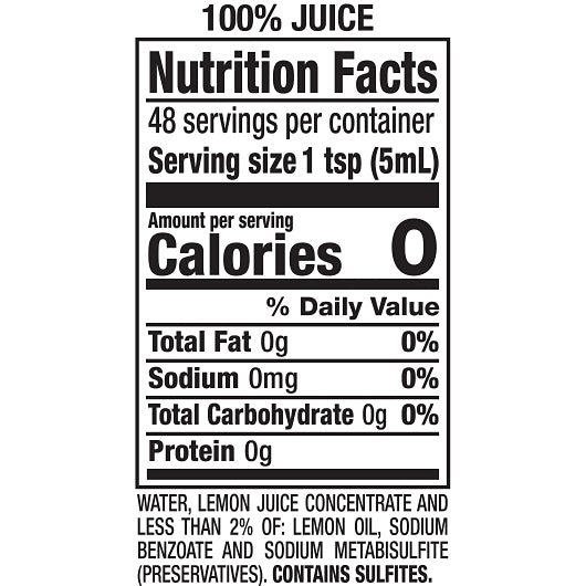 ReaLemon JUICE BOTTLE, 12 x 8 fl oz Case - DOT product image 4