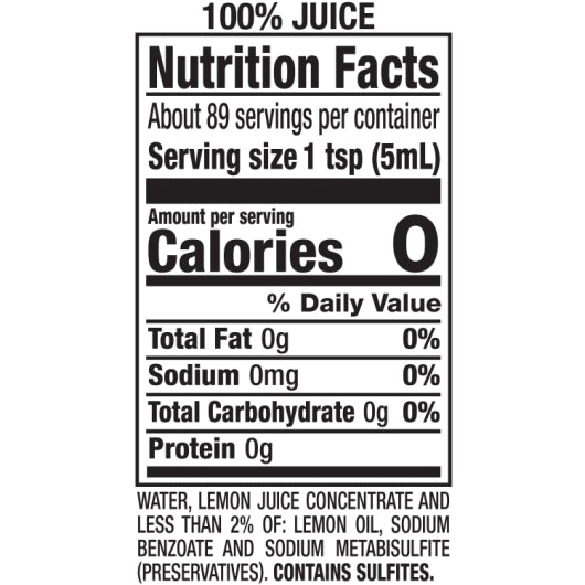 ReaLemon JUICE RETAIL SQUEEZE, 12 x 15 fl oz Case - DOT product image 4