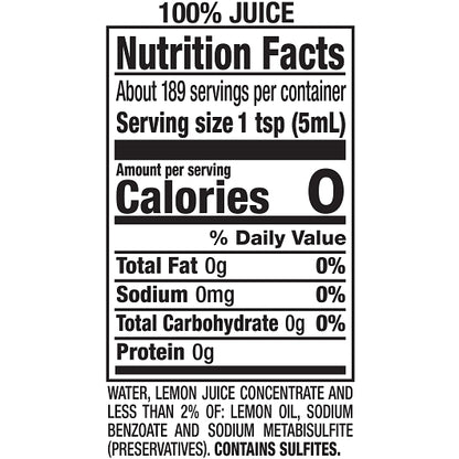 ReaLemon Lemon Juice, 12 x 32 fl oz Case - DOT product image 6