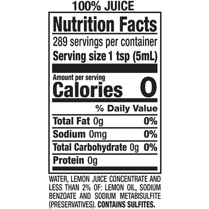 ReaLemon Lemon Juice, 8 x 48 fl oz Case - DOT product image 4