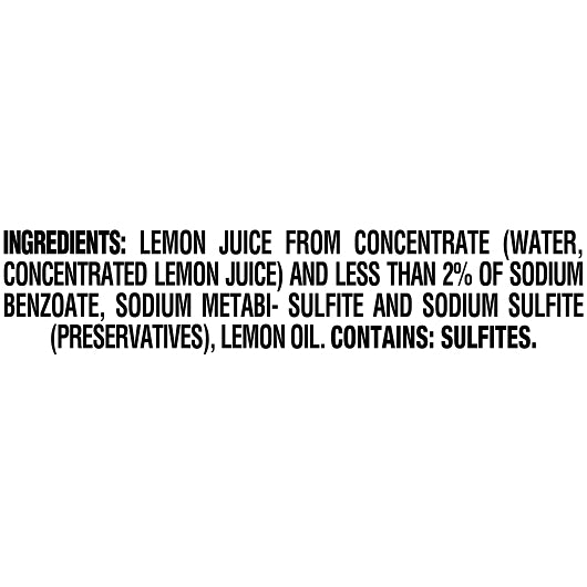 ReaLemon Lemon Juice, 4 x 128 fl oz Case - DOT product image 4