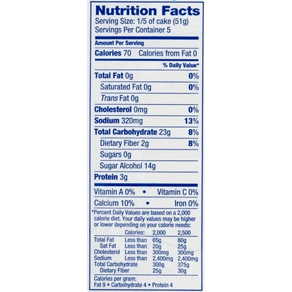 Hill & Valley Sugar Free Angel Food Cake, 12 x 9 oz Case - DOT product image 5