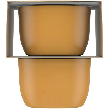 Gerber 1st Foods Non-GMO Apple Puree Baby Food Tub, 2x 2 oz Tubs, 2 x 4 x 4 oz Case - Alternate product angle or state