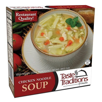 Taste Traditions Retail Chicken Noodle Soup, 6 x 3 lb Case - DOT product image 4