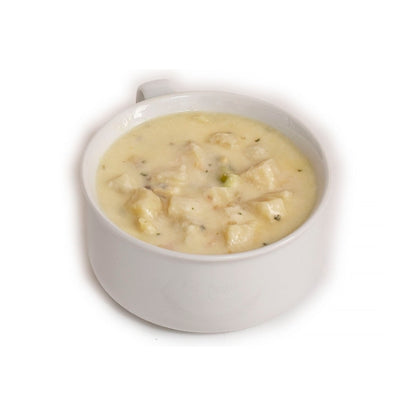 Taste Traditions NEW ENGLAND CLAM CHOWDER Soup, 2 x 8 lb Case - GS1 raw or uncooked product image