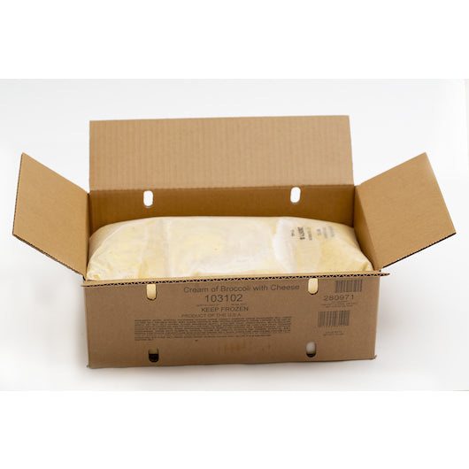Taste Traditions Cream of Broccoli with Cheese Soup, 2 x 8 lb Case - Alternate product angle or state