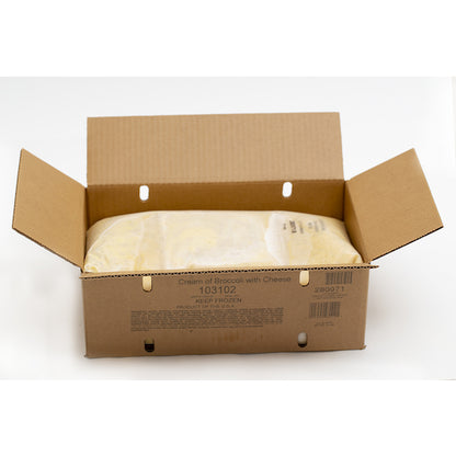Taste Traditions Cream of Broccoli with Cheese Soup, 2 x 8 lb Case - Alternate product angle or state
