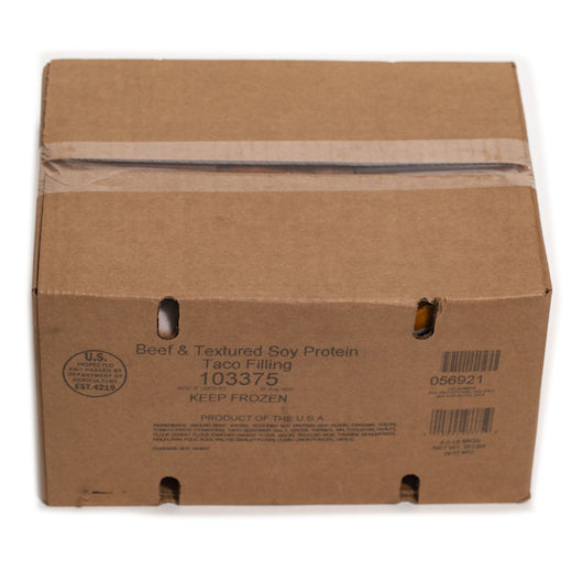 Taste Traditions Filling Beef Taco, 4 x 5 lb Case - DOT product image 5