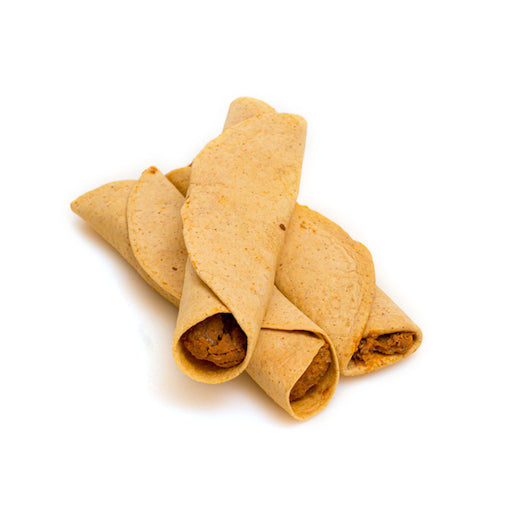 Taste Traditions Spiced Shell Beef Enchilada, 1 x 9 lb Case - Frozen Snacks & Appetizers