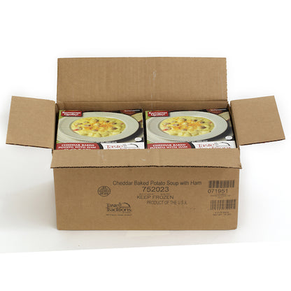 Taste Traditions Retail Cheddar Baked Potato with Ham Soup, 6 x 3 lb Case - DOT product image 4