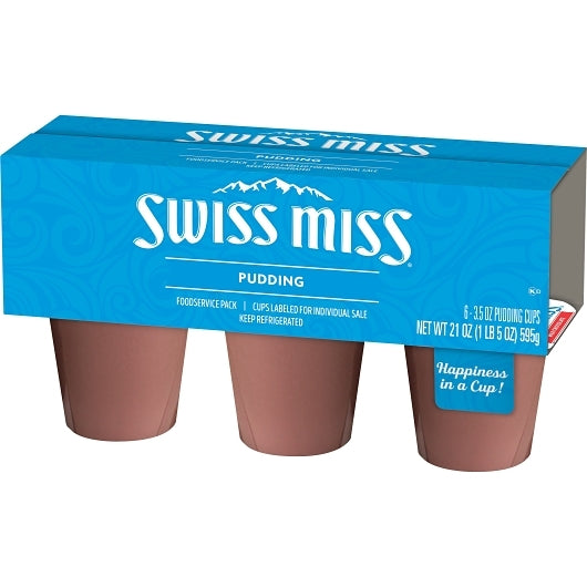 Swiss Miss Pudding Chocolate, 8 x 3.5 oz Case - DOT product image 3
