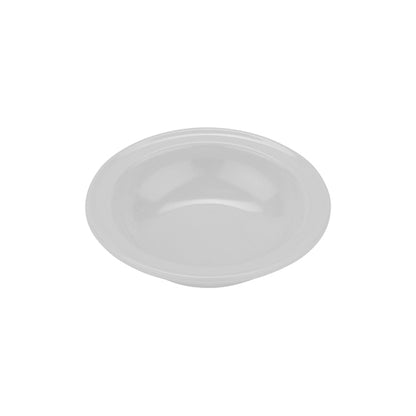 G.E.T. Enterprises Supermel Rimmed White Deep Bowl, 1 x 4 DZ Case - DOT product image 2