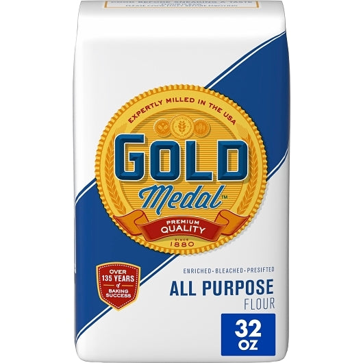 Gold Medal Enriched Bleached Pre-Shifted All Purpose Flour, 18 x 2 lb Case - Pantry Ingredients