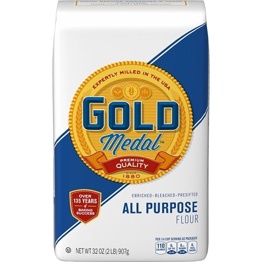 Gold Medal Enriched Bleached Pre-Shifted All Purpose Flour, 18 x 2 lb Case - DOT product image 2