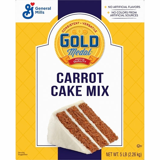 Gold Medal Carrot Cake Mix With Cream Cheese Icing, 6 x 6 x 4.96 lb Case - DOT product image 5