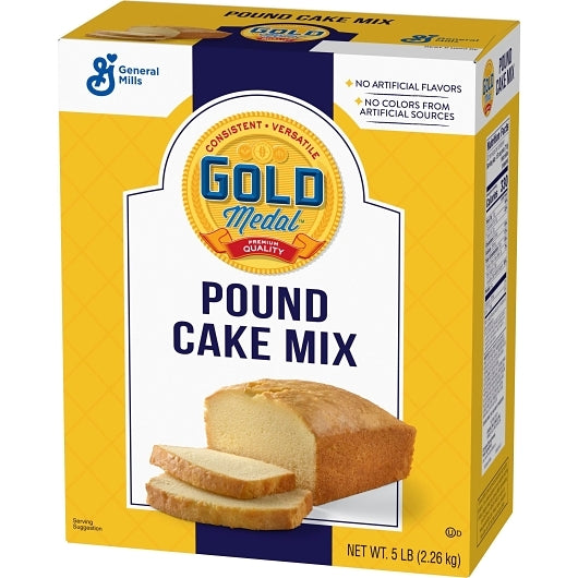Gold Medal Pound Cake Mix, 6 x 5 lb Case - DOT product image 7