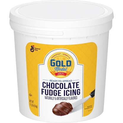 Gold Medal Ready-To-Spread Chocolate Fudge Icing, 2 x 11 lb Case - DOT product image 3