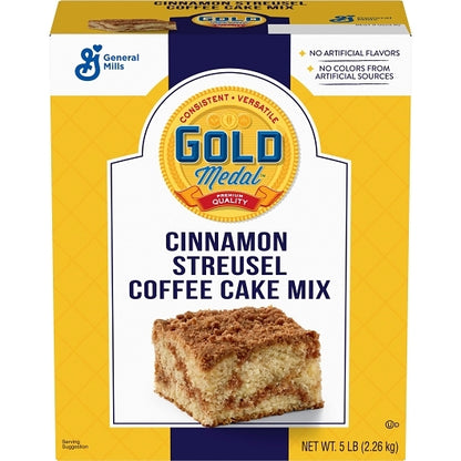 Gold Medal Cinnamon Streusel Coffee Cake Mix, 1 x 6 ct Case - DOT product image 3