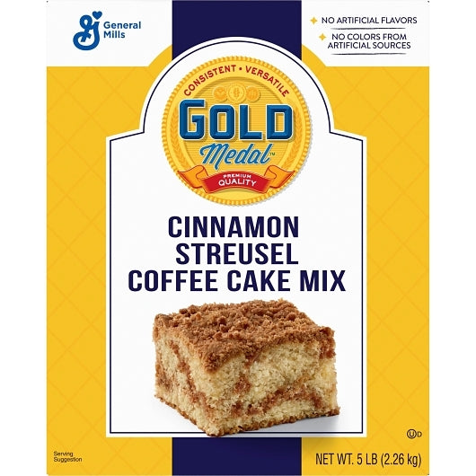 Gold Medal Cinnamon Streusel Coffee Cake Mix, 1 x 6 ct Case - DOT product image 6