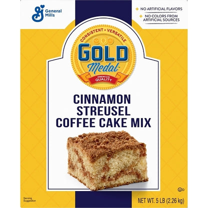 Gold Medal Cinnamon Streusel Coffee Cake Mix, 1 x 6 ct Case - DOT product image 6