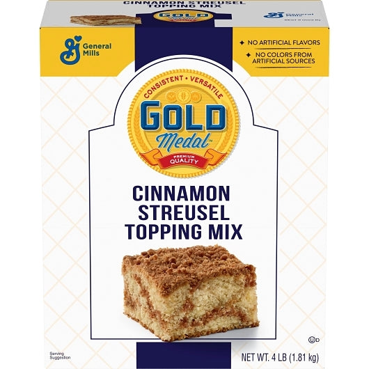Gold Medal Cinnamon Streusel Coffee Cake Mix, 1 x 6 ct Case - DOT product image 4