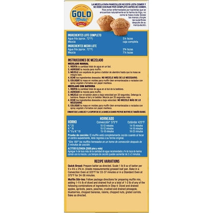 Gold Medal Oat Bran Muffin Mix, 6 x 5 lb Case - DOT product image 5